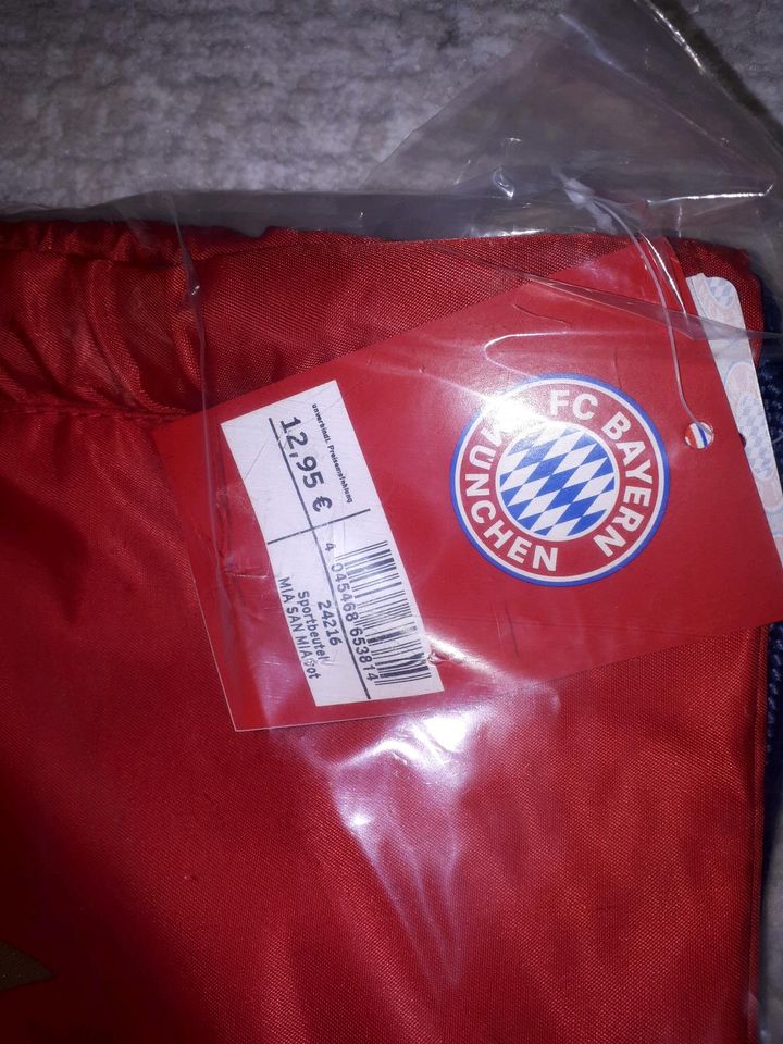 FC Bayern Sportbeutel, Sportrucksack in Reckendorf