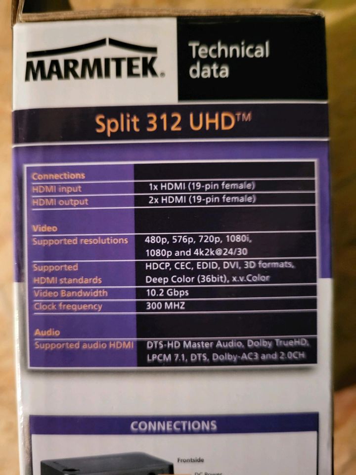 Marmitek HDMI Splitter 1in/2out in Zülpich