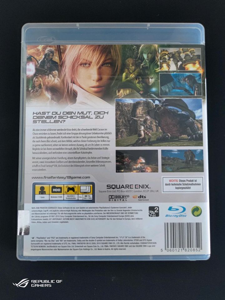 PS3 Final Fantasy XIII NEU versiegelt + Lösungsbuch TOP in Heidenheim an der Brenz