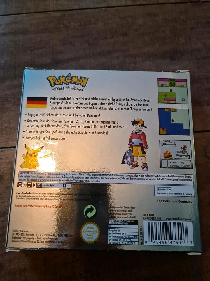 Pokémon:Silberne Edition (Download) - Nintendo 3DS -  OVP in Braunschweig