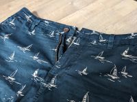 Crew Clothing Company - Blaue Shorts mit Segelboot-Symbolen München - Thalk.Obersendl.-Forsten-Fürstenr.-Solln Vorschau