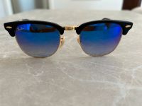 Faltbare Ray Ban Sonnenbrille - Original - blau verspiegelt Friedrichshain-Kreuzberg - Friedrichshain Vorschau