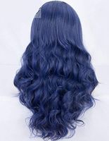 K'ryssma Blue Ombre Lace Front Perücken mit dunklen Wurzeln Lange Hessen - Körle Vorschau