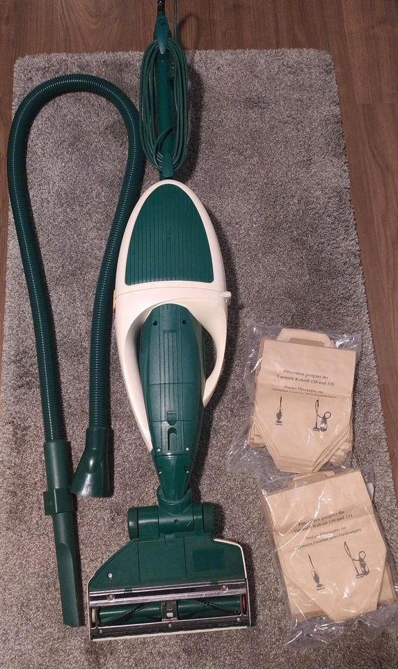 Vorwerk Kobold 131 + Elektrobürste EB351 gebraucht + 19 Beutel in Mettmann