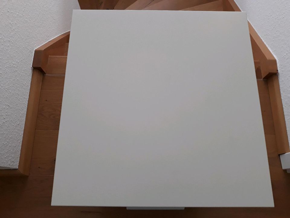 Brimnes Ikea Ablagetisch Nachttisch weiß Schrank Schublade in Karben