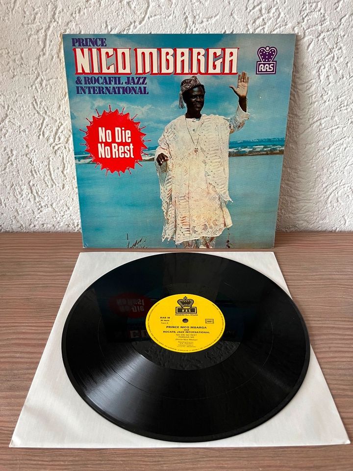 Prince Nico Mbarga and Rocafil Jazz International Vinyl LP Africa in Voerde (Niederrhein)