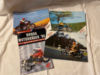 Alte Honda Hefte Flyer, Honda Motorräder 1995, CB550F, 250T Niedersachsen - Bruchhausen-Vilsen Vorschau