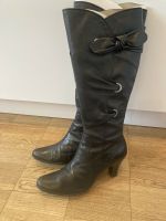 Stiefel Marco Tozzi neuwertig Leder schwarz 38 39 Hessen - Wiesbaden Vorschau