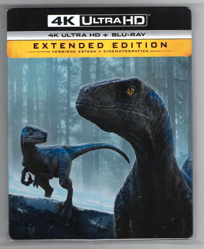 Jurassic World: Ein neues Zeitalter - 4K UHD Blu-ray Steelbook in Waldsee