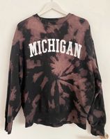 Graphic Dye Sweatshirt oversize Subdued Michigan braun Schwarz Hessen - Darmstadt Vorschau