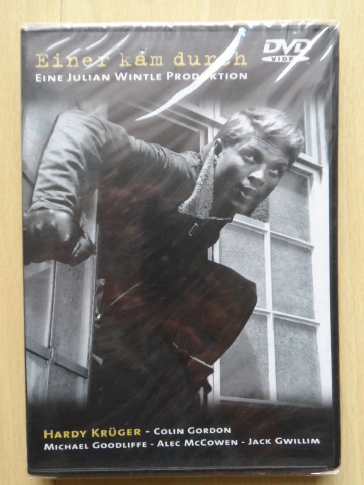 Einer kam durch # Hardy Krüger # Kriegsfilm 1957 DVD Neu! in Ludwigshafen