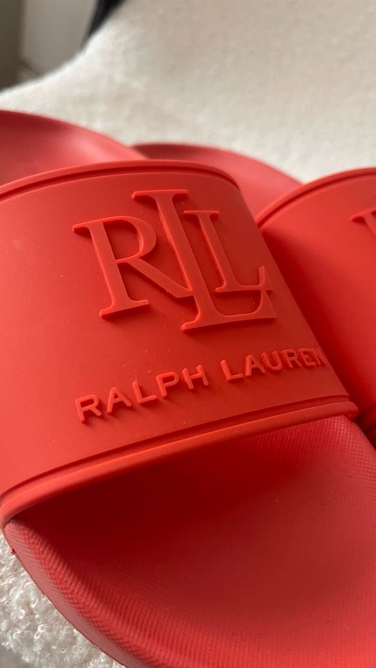 Polo Ralph Lauren Bade Schuhe NEU Größe 39 rot in Berlin