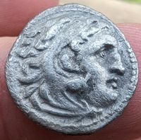 Antike griechische Münze - Thrakien/ Makedonien Lysimachos Drachm Niedersachsen - Braunschweig Vorschau