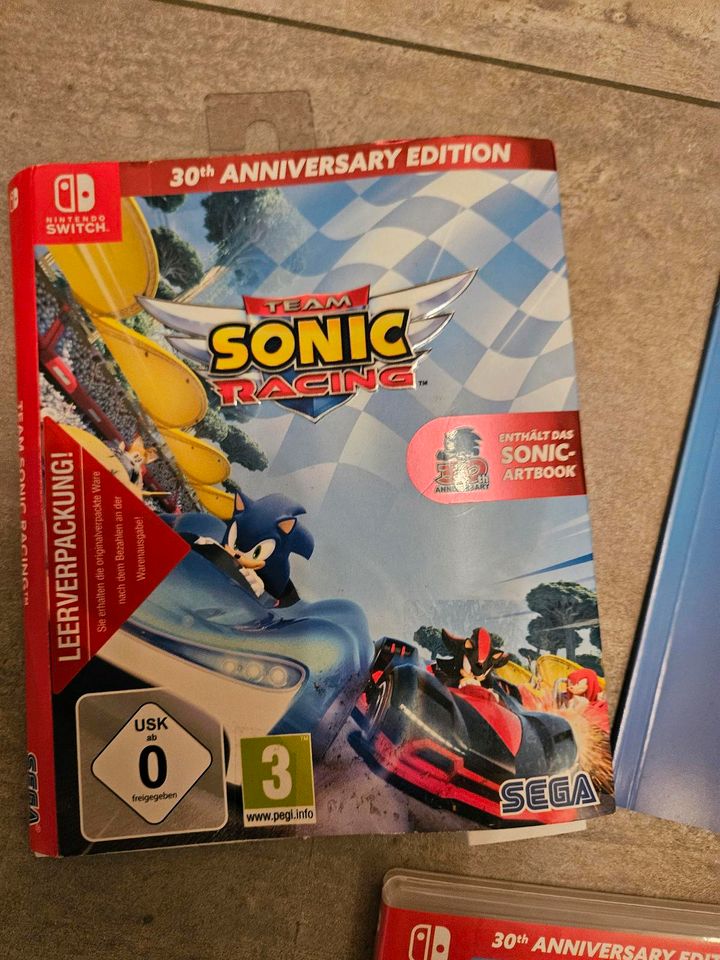 Nintendo switch Spiel Sonic Racing inkl Artbook in Duisburg