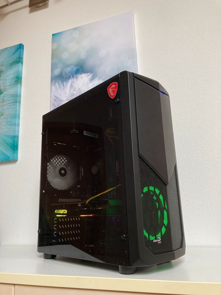 Gaming PC - Ryzen 5 4500, MSI GeForce GTX 1660ti, 16GB DDR4 in Betzigau