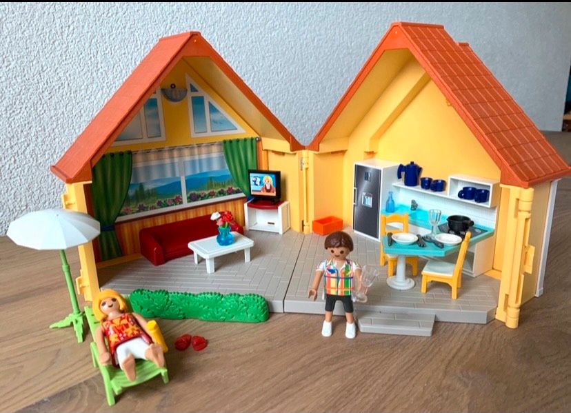 Playmobil „Ferienhaus“ aufklappbar Nr. 6020 Summer Fun in Erdmannhausen