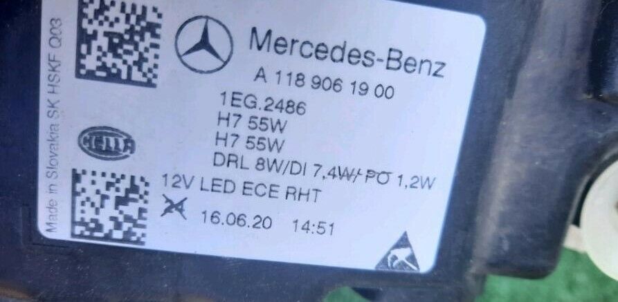 A1189061900 Mercedes CLA 188 H7 + LED Scheinwerfer links in Brieskow-Finkenheerd