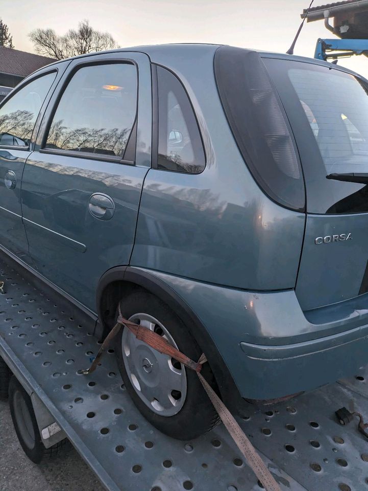 Schlachte Opel Corsa c in Kaufbeuren