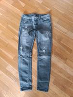 *ZARA* Denim Jeans Destroyd Grau Gr.40 Slim Skinny Bayern - Forchheim Vorschau