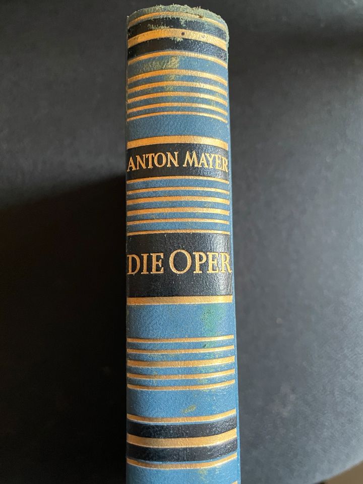Buch Bücher alt Antiquität Roman Mayer Oper Musik #175 in Markkleeberg