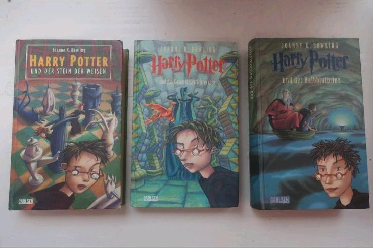 Harry Potter Hardcover Bücher 1,2,6 in Köln