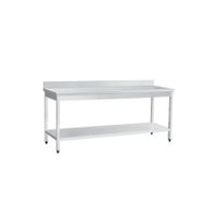 NEU Edelstahl Arbeitstisch - 200cm x 70cm mit Aufkantung - Gastro Essen - Essen-Kray Vorschau