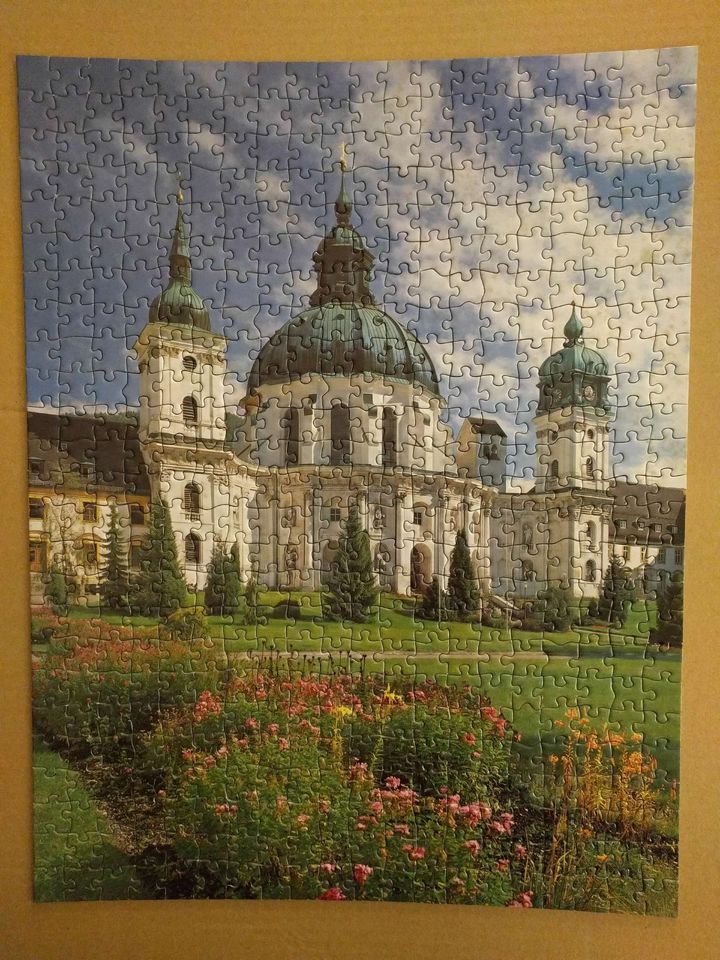Puzzle 500 Teile Kloster Ettal auch im Tausch gg. 500er-Puzzle in München