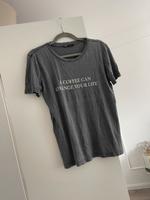 ZARA coffee Kaffee t Shirt grau M Niedersachsen - Harsefeld Vorschau