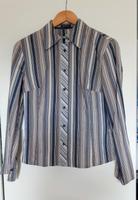 Bluse Damen blau-grau-beige gestreift, Tom Tailor Gr. 38 Düsseldorf - Bilk Vorschau