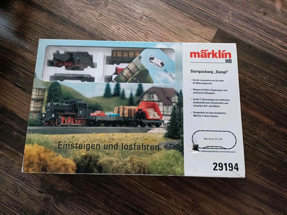 Märklin, 29194,Startpackung Dampf, top in Forst