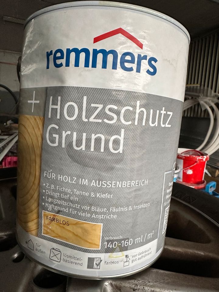 Remmers Holzschutz Grundierung 2x 5Liter Eimer in Velbert