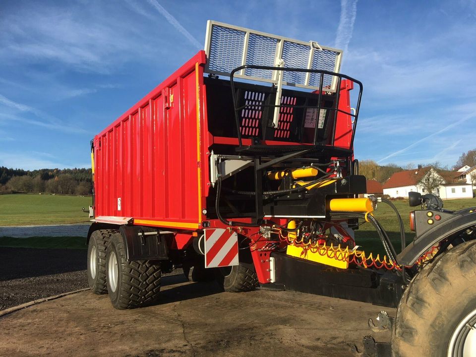 Kobzarenko TZP 33m³ Deichselfederung 24t Lenkachse Abschiebewage in Tiefenbach Oberpf