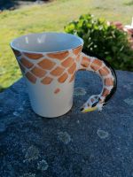 Tasse Giraffe Becher Giraffenhals Kaffeetasse Teetasse Westerwaldkreis - Freilingen Vorschau