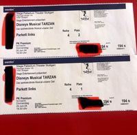 2 Tickets Disney Musical Tarzan - Do, 20.06.2024 um 19:30 Uhr Brandenburg - Bernau Vorschau