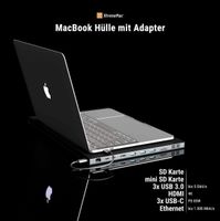 Premium USB-C Hub als Tasche - 9 in 1 MacBook Pro 13 Hülle NEU Berlin - Neukölln Vorschau