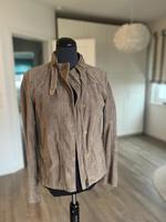 Fay Wildlederjacke Größe S in Beige Hamburg-Nord - Hamburg Winterhude Vorschau