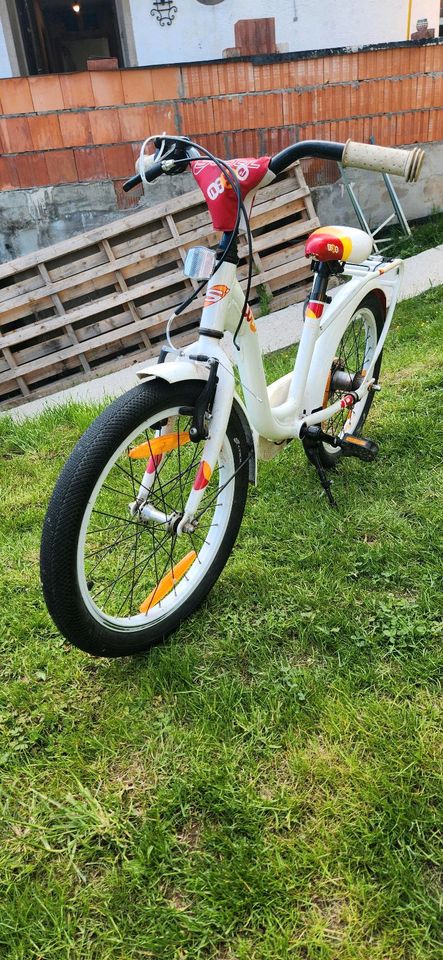 Kinderfahrrad 16"  Nike weiß in Leidersbach