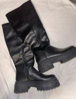 Schwarze hohe Stiefel Hessen - Babenhausen Vorschau