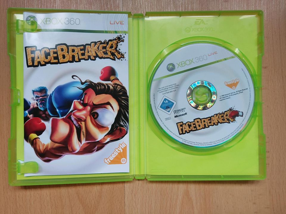 FaceBreaker Microsoft Xbox 360 Spiel Pal Deutsch EA Sports in Hannover