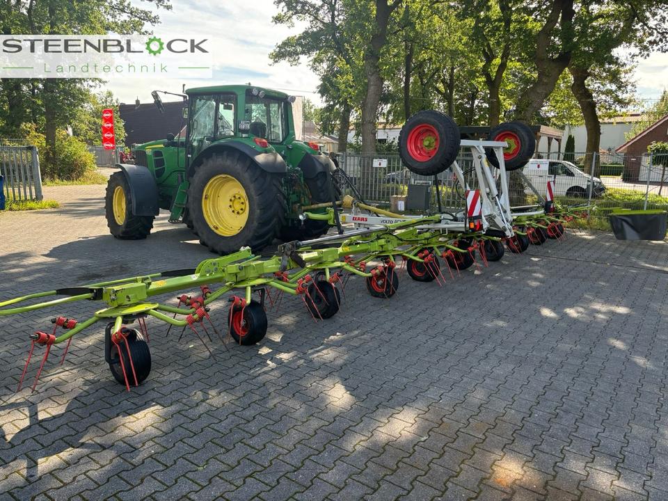 Claas Volto 1100T Kreiselheuer mit Fahrwerk 10-Stern in Uplengen
