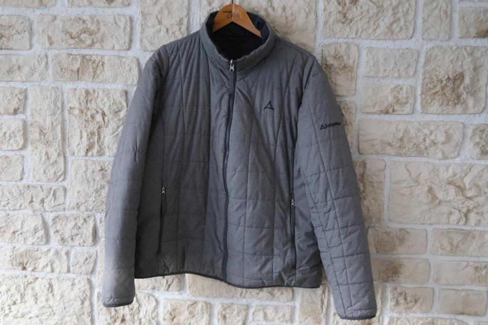 Schöffel Wendejacke leichte Jacke grau / schwarz Gr XXL Gr 58 in Hückelhoven