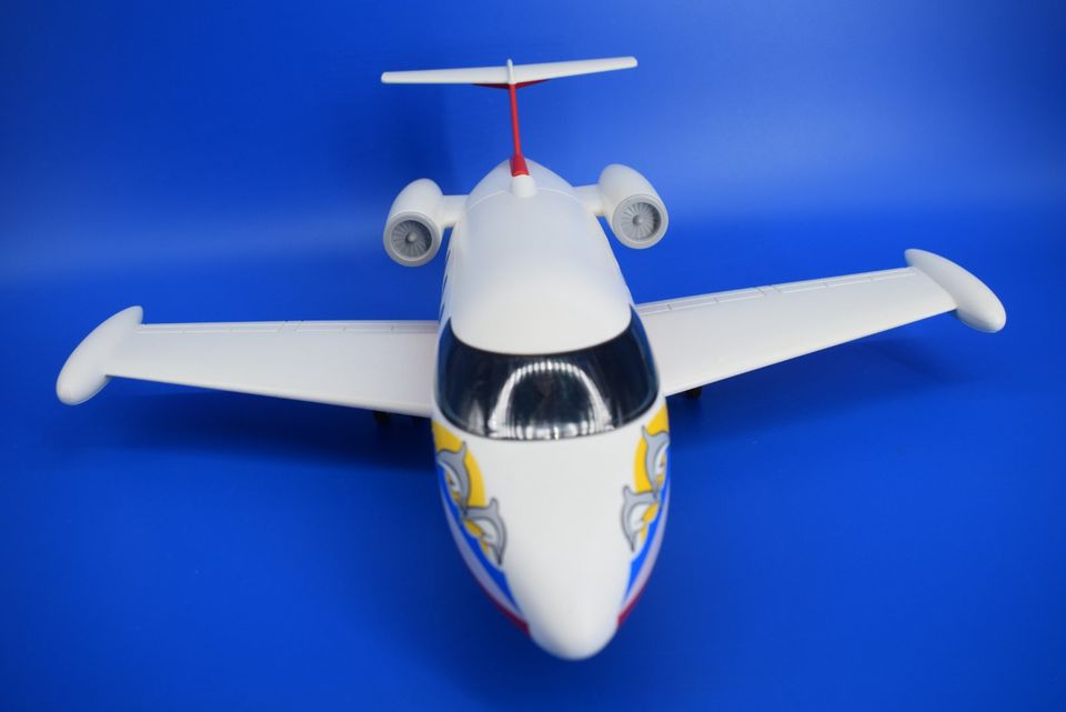 [9460] 2x Playmobil Flugzeug Jet Flieger mit Besatzung in Hockenheim