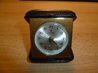 Junghans Reisewecker Traveller Quartz * vintage * Lederetui Rheinland-Pfalz - Schornsheim Vorschau