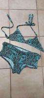 Bikini H & M türkis gemustert mit Gürtel türkis 2 Teile Gr.38/40 Bayern - Karlshuld Vorschau