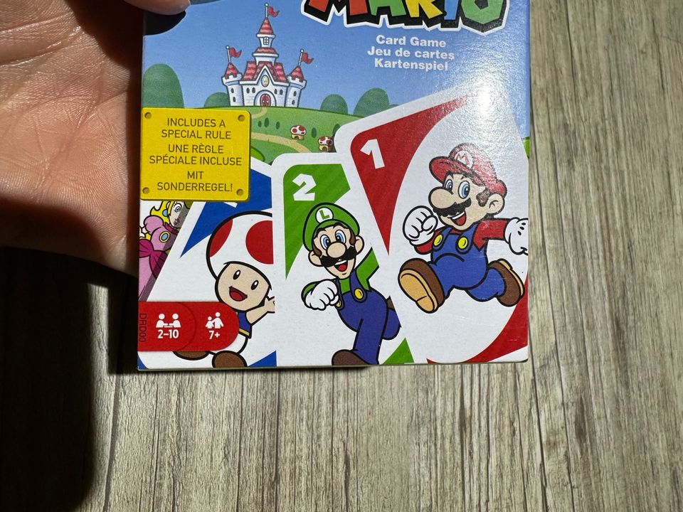 Mattel Uno Super Mario Edition / Kartenspiel / Ab 7 Jahre in Körle