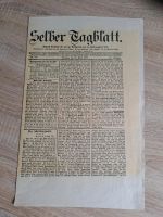 Alte zeitungen selber Tagblatt Bayern - Selb Vorschau