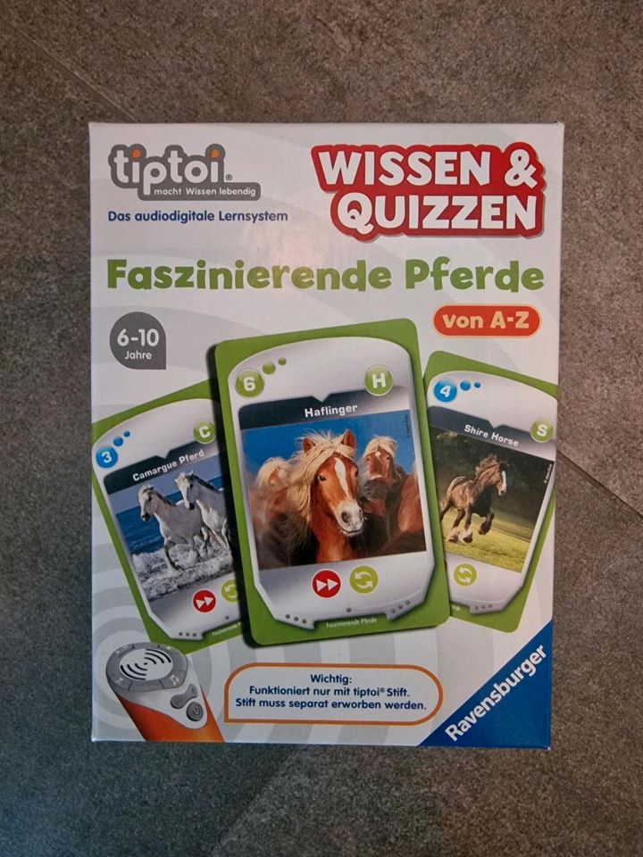 Tip Toi Spiele Uhr und Taschengeld, Pferde für unterwegs in Solingen