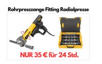 REMS POWER PRESS Rohrpresszange Fitting Radialpresse mieten leihe Nordrhein-Westfalen - Harsewinkel - Marienfeld Vorschau