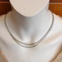 Echtes Vintage Silber Collier gegen 1975 ( 835 Silber ) 46 cm Nordrhein-Westfalen - Recklinghausen Vorschau