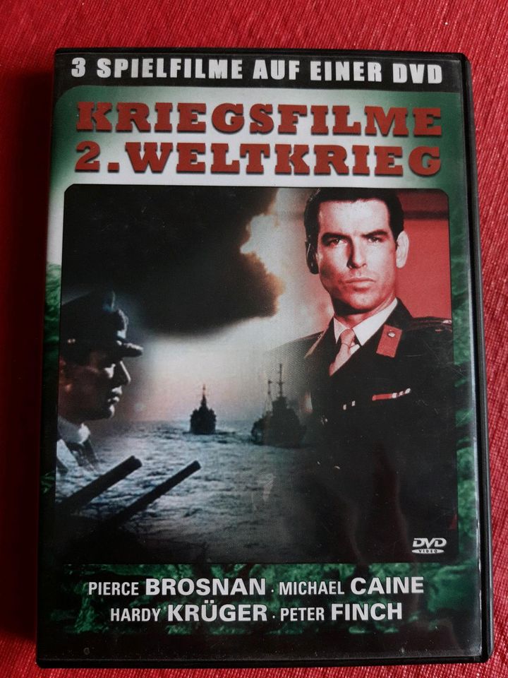 Kriegsfilme 2. Weltkrieg 3 Filme auf einer DVD 2005 in Berlin